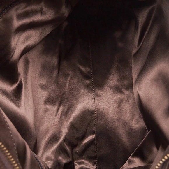 Chanel Purse - Tote chocolate brown suede - Picture 6 of 8